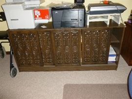 sliding door credenza