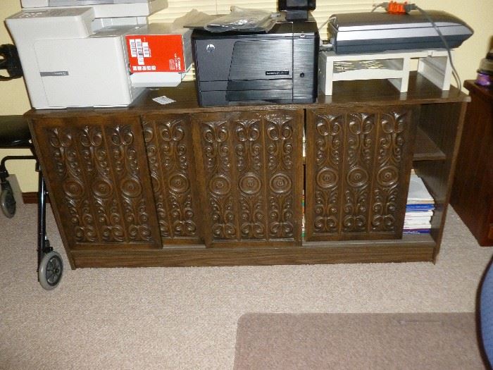 sliding door credenza