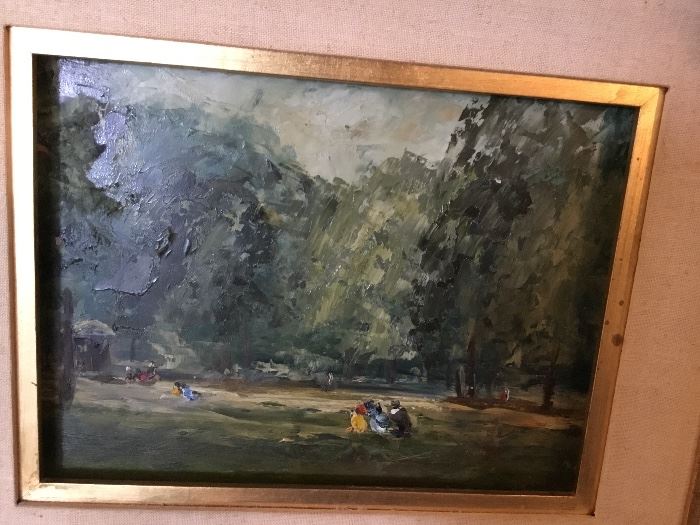 Original oil $375