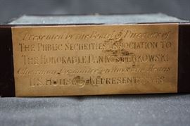 from Congressman Dan Rostenkowski's Estate. Chicago, Illinois U.S. Politics