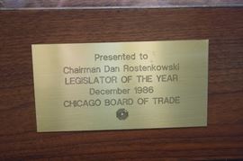 from Congressman Dan Rostenkowski's Estate. Chicago, Illinois U.S. Politics