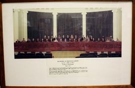 House Ways and Means Portrait from Congressman Dan Rostenkowski's Estate. Chicago, Illinois U.S. Politics