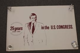 from Congressman Dan Rostenkowski's Estate. Chicago, Illinois U.S. Politics