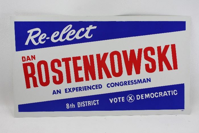from Congressman Dan Rostenkowski's Estate. Chicago, Illinois U.S. Politics