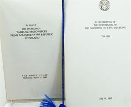 from Congressman Dan Rostenkowski's Estate. Chicago, Illinois U.S. Politics