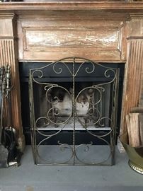 Fireplace Screen and Accessories