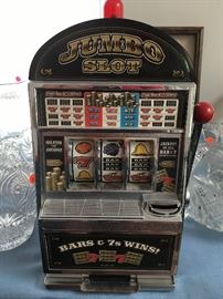 Jumbo Slot Machine Bank replication