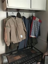 The Civil war room and other military collectibles!