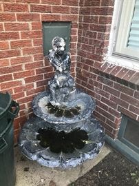 Large outdoor fountain!