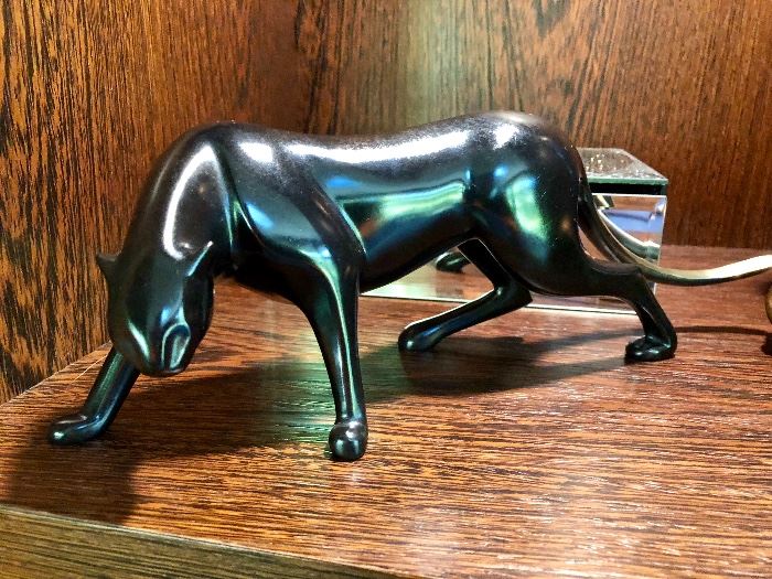 Loet Vanderveen Bronze Panther Edition of 750 Pieces
