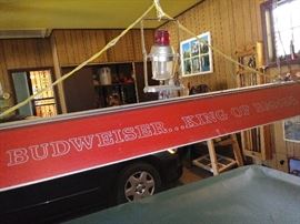 Vintage budweiser light