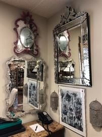 Venetian Glass Mirrors