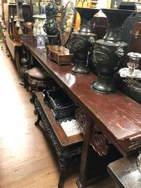 Chinese Provincial Lacquered Altar Table