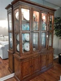 LIGHTED CHINA CABINET