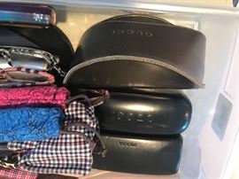 many pairs of designer ladies sunglasses