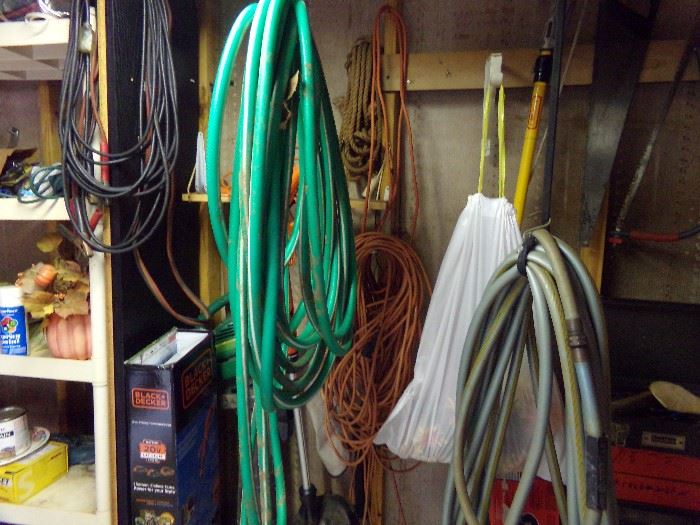 Hoses and Electric Cords