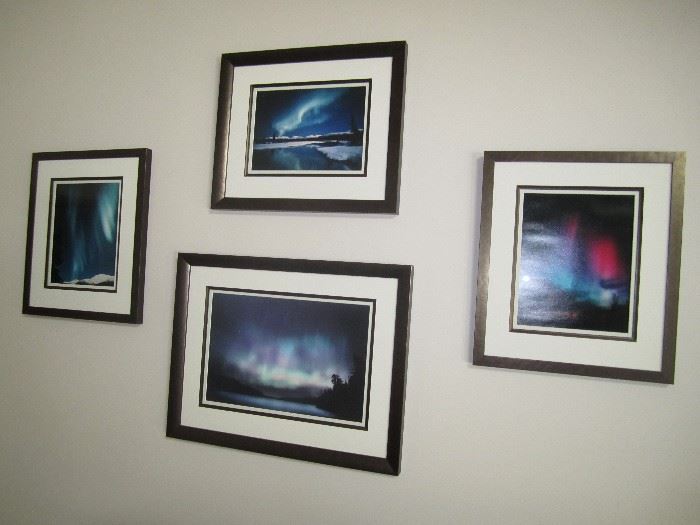 Aurora borealis framed prints 