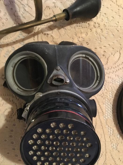 Soooo Steampunk vintage gas mask 