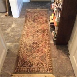Oriental rug runner