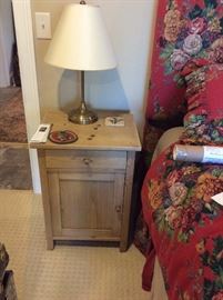 Pair of English pine night stands/ cabinets