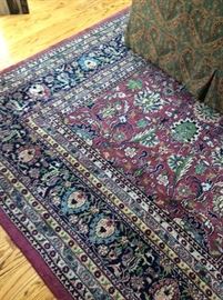 Handmade Oriental room size rug