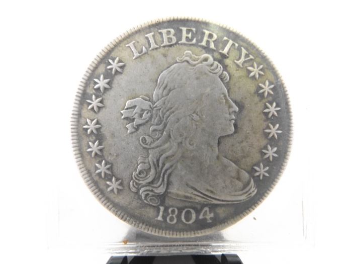 1804/1 ? Heraldic Eagle US Silver Dollar Coin
