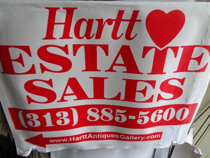 HARTT ESTATE SALE SINCE 1969 WITH OVER 1500 ESTATE SALES