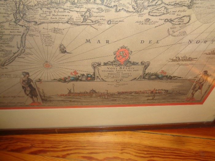 CLOSE UP VIEW OF UNITED STATES MAP