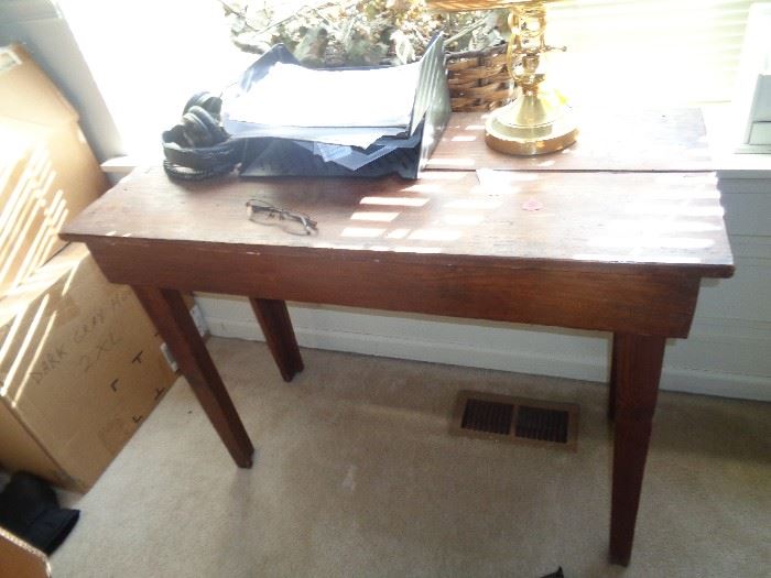 ANTIQUE WALL TABLE 19TH CENTURY