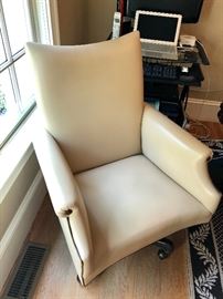 Leather office chair