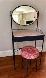 Matching Vanity and Stool