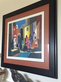 Signed lithographs by renowned French artist Marcel Mouly