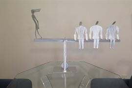 sculpture, EQUALITY By Fred Garbotz