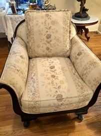 Upholstered chair, wonderful condition.