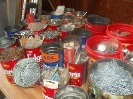 Screws, nails, and more screws and nails!!
