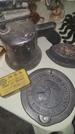 Irons and misc. iron items. Deere and Mansur Company, Moline, Ill.