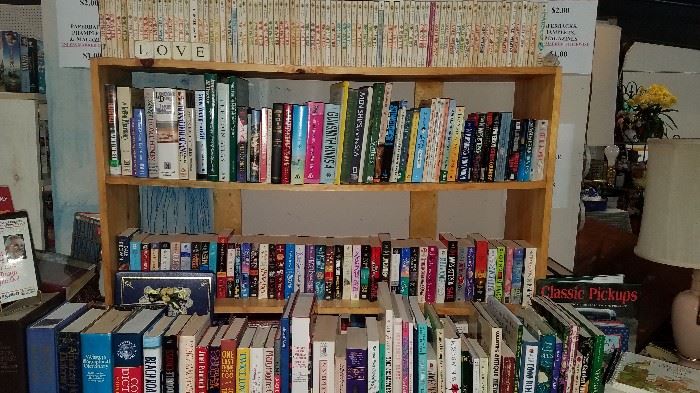 Large selection of books, paperbacks and magazines from 3 different estates