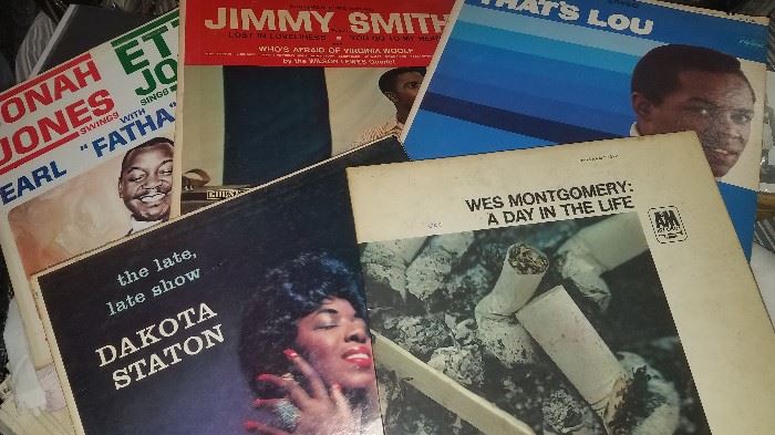 Good selection of albums. Much Mid Century black artists