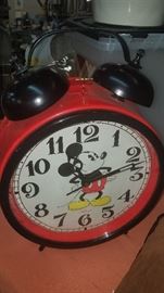Large Mickey Mouse alarm clock