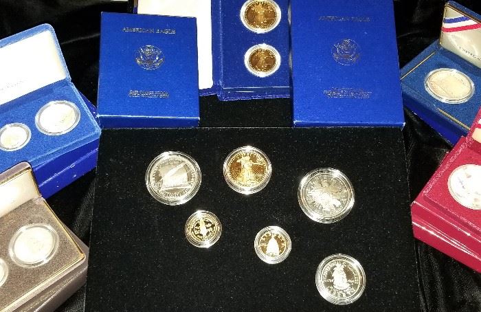 Gold and Silver US Coins