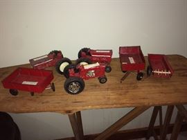 Vintage farm toys