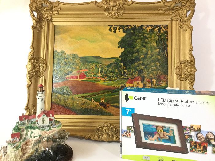 Scenic Vibes, including Lighthouse Figurine and More       http://www.ctonlineauctions.com/detail.asp?id=738871