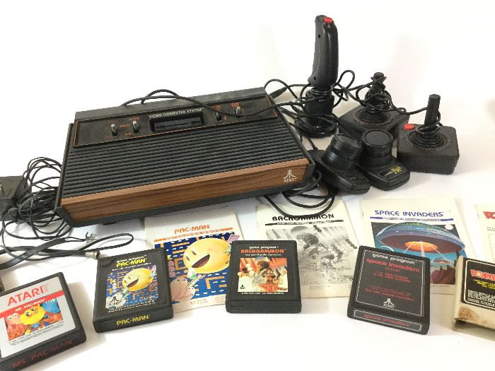  Atari Console, Controllers, and Games http://www.ctonlineauctions.com/detail.asp?id=738875