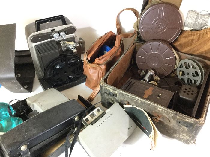 Vintage Projectors and Polaroid Cameras	  http://www.ctonlineauctions.com/detail.asp?id=738884