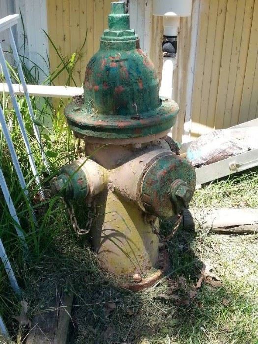 Vintage Fire Hydrant Authentic