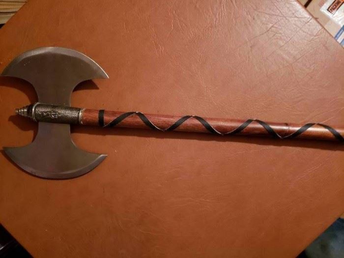 Double Sided Viking Axe