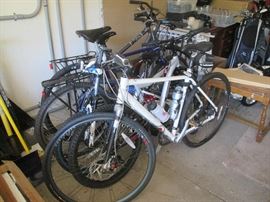 City and Mountain Bikes and Child's Bikes