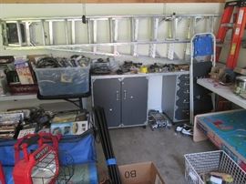 Stanley 20' Ladder, Werner 6' & 10' Stepladders