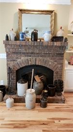 Pottery and cast iron