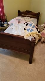 Antique child's youth bed